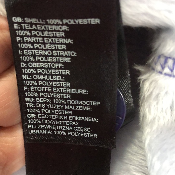 The North Face fur lined front zip jacket XL - EUC - Picture 10 of 11